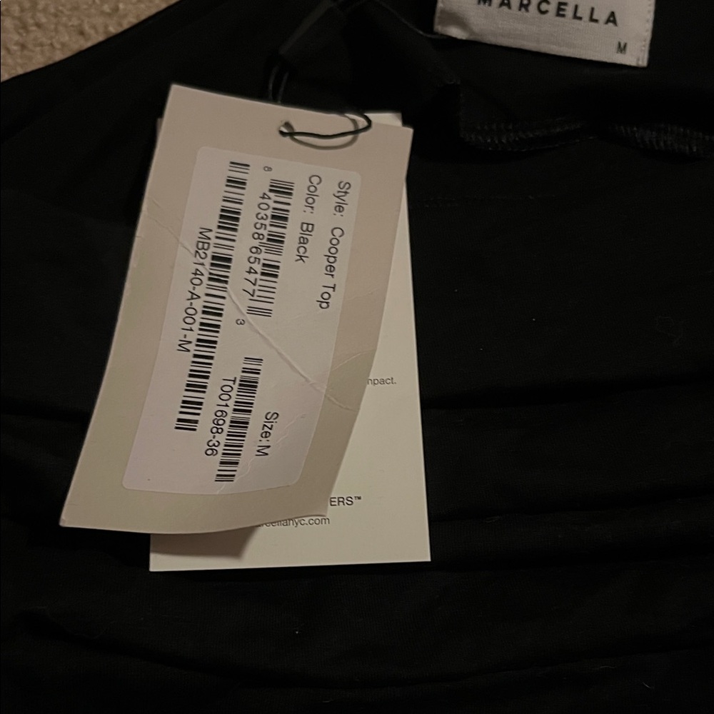 Marcella Black Women's Top - Picture 2 of 2